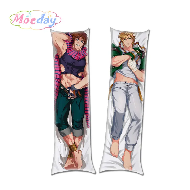 4 JoJo невероятное приключение мужских персонажей Джонни джостар& Jotaro Kujo и Нориаки Kakyoin dio brando длинная подушка для объятий - Цвет: 4