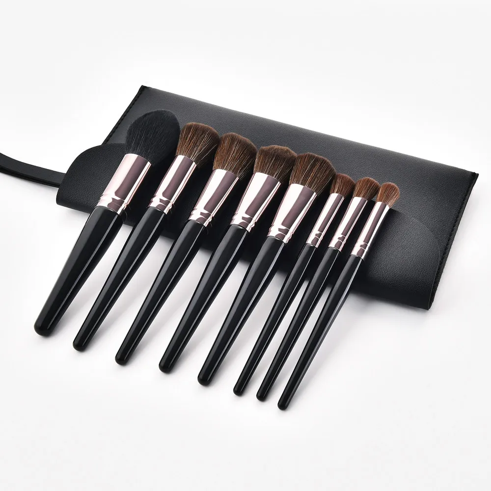 GUJHUI 2019 Новый профессиональный Pincel de maquillaje 8 шт. Косметические кисти для макияжа