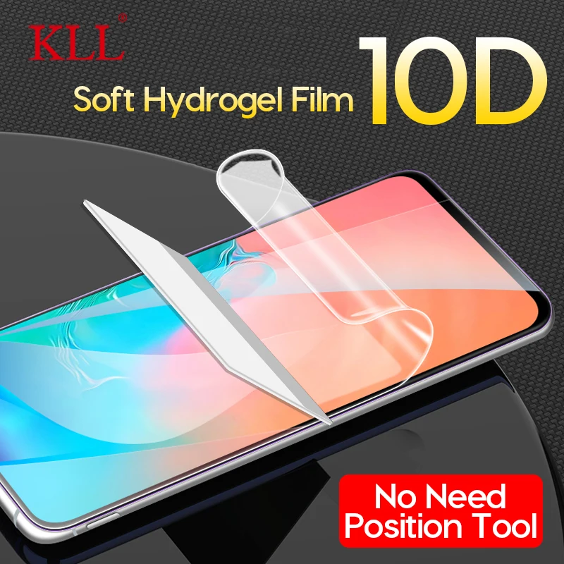 

10D Full Cover Hydrogel Film for Samsung S10e S10 S9 S8 Plus S7 Edge Screen Protector for Galaxy Note 9 8 J8 J6 2018 Soft Film