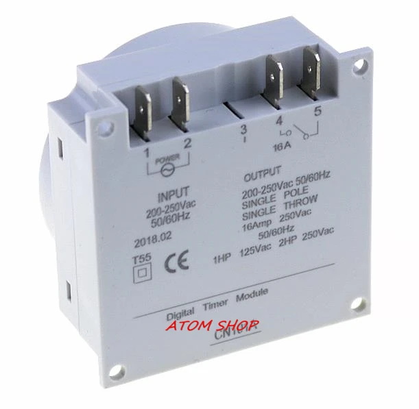 Программируемое реле времени с цифровым ЖК дисплеем 16 А|timer programmable|time switch relaytimer time