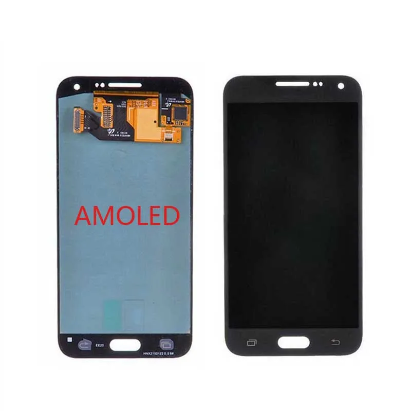 

Super AMOLED LCD For SAMSUNG Galaxy E5 E500 E7 E700 LCD Display Touch Screen Digitizer Full LCD Assembly