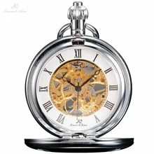 KS классические часы в стиле стимпанк с ручным заводом, винтажные Ретро брелоки с подвеской в виде брелока, Механические карманные часы, ювелирные изделия, подарок/KSP007