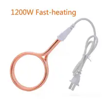 Дешевые мини-подогреватель для воды 220 в 1200 Вт быстрый нагрев устройство для баррель умывальника многоцелевой мгновенный нагрев
