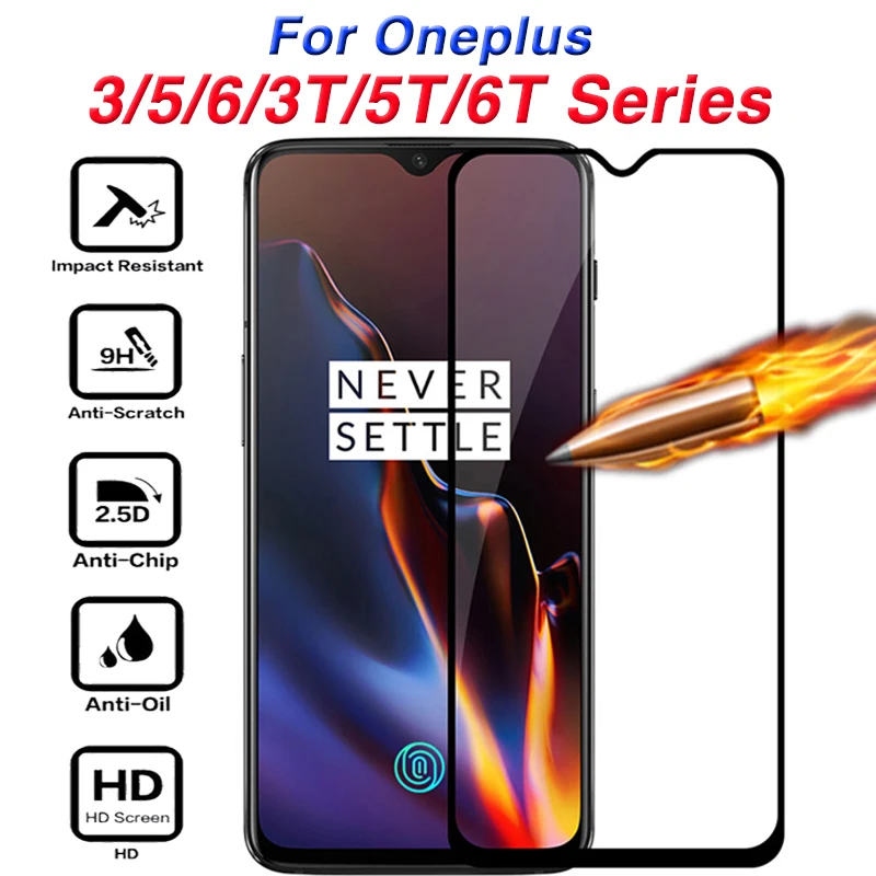 

Protective glass on the for oneplus 6t tempered glas on one plus 6 5 3 t 5t 3t screen protector oneplus6 oneplus3 t6 t5 9h film