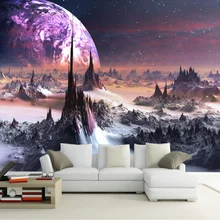 Пользовательские фото обои 3D стерео звезды Вселенной настенная художественная картина Фреска гостиная диван спальня ТВ фон 3D Настенные обои