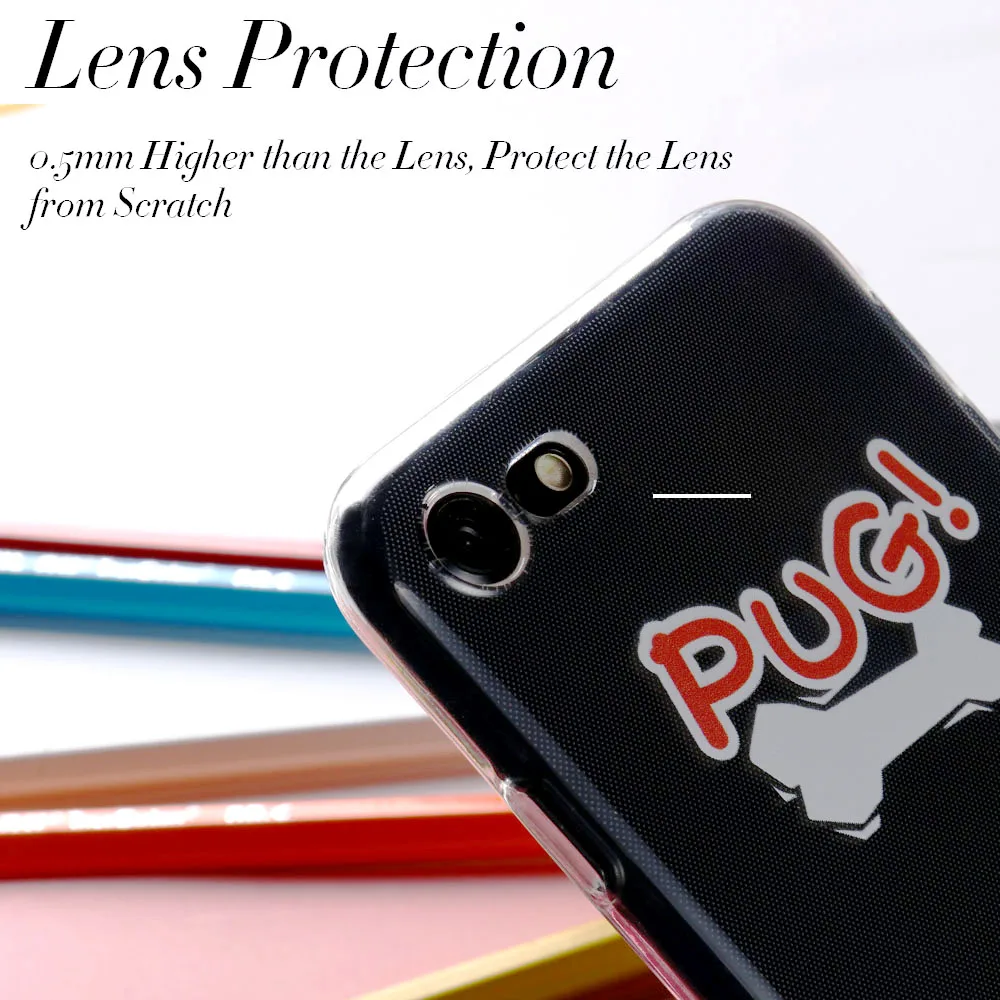 AKABEILA For Blackview A7 Case Transparent Ultra Thin Soft Silicone Cases Blackview A7 Pro 5.0 Cute Unicorn Cartoon Back Covers