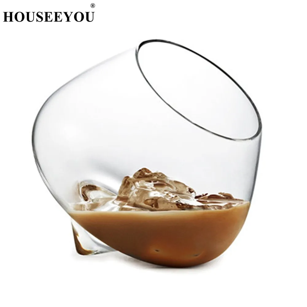 Houseyou широкая чаша с поворотом на животе Коктейльная чашка для виски стакан конус