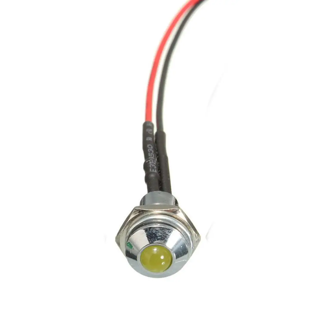 

LED Indicator Light Dash Lamp LED Metal Car Truck Pilot Light Durable Led Strobe Warning /Boat / Signal Light