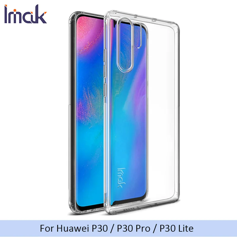 Imak Transparent Case for Huawei P30 pro Shockproof Soft Silicone Clear Cover For lite Pro P 30 case Coque New |