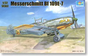 Trumpeter 1/32 Масштаб Модель 02291 мессенджеры Миттер Bf109E 7 боец *|1/32 scale|scale modelsfighter model |
