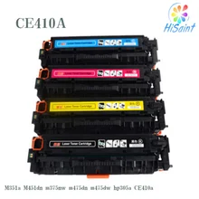 Hisaint Тонер картридж совместимый тонер-картридж для hp CE410A CE411A CE412A CE413A для МФУ Laserjet M351 M375 M451 M475