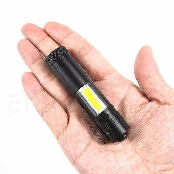 

Utral Bright XPE LED COB LED Flashlight Torch Mini Portable Pen Lamp Light