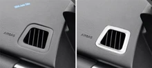 

Lapetus Dashboard Air Conditioning AC Outlet Vent Frame Cover Trim Fit For Jaguar E-Pace 2017 2018 2019 2020 ABS Pearl Chrome