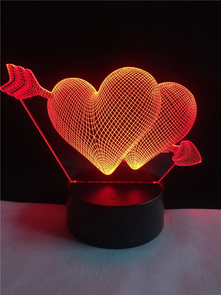 Luzes da Noite casamento amantes & casal & Function 1 : Led Bed Lamp/table Desk Lighting/bar Light