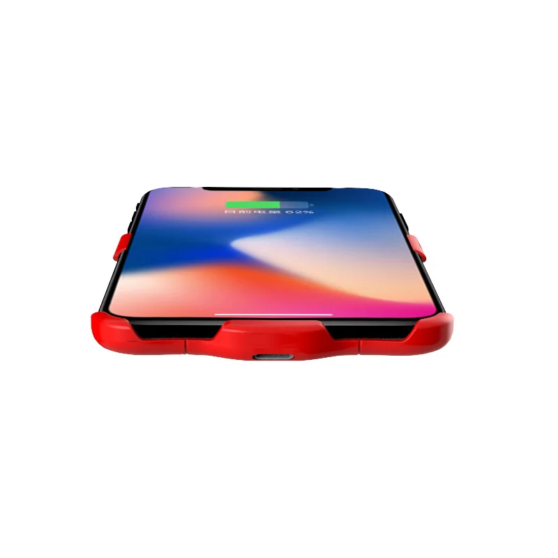 4000/6000 мАч чехол для аккумулятора телефона для IPhone X Внешний Аккумулятор Чехол для зарядного устройства для IPhone X чехол для аккумулятора