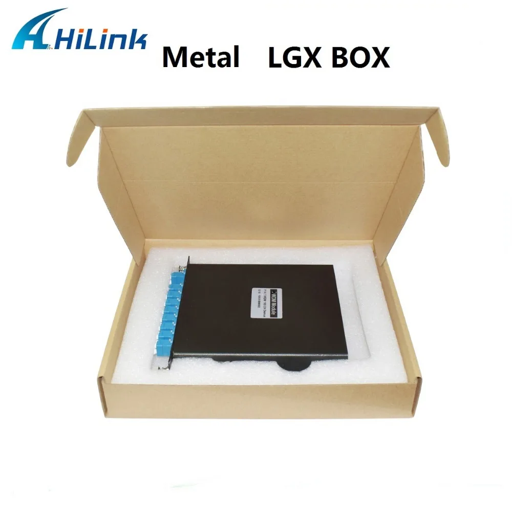 (1-2sets)LGX box/ABS box 4 Channels DWDM Mux+Demux pair Module Single Fiber LC/UPC 0.8nm Multiplexer | Мобильные телефоны и
