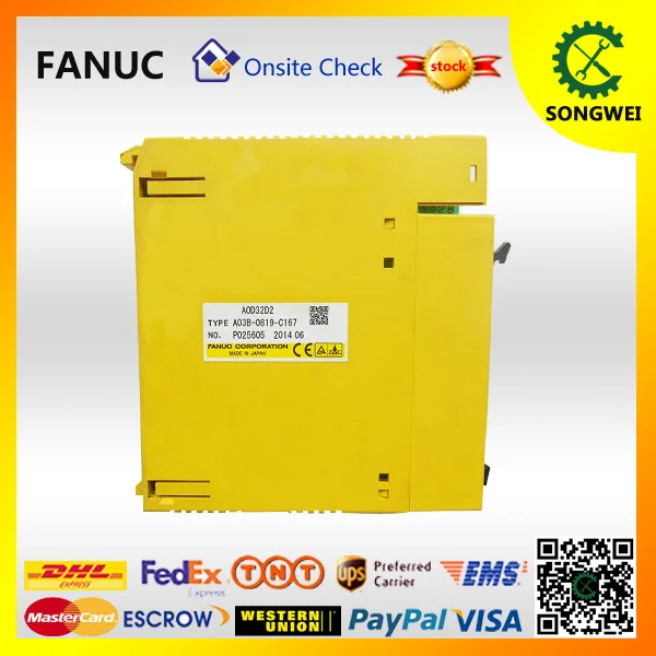

FANUC OUTPUT MODULE A03B-0819-C167 I/O unit CNC machine