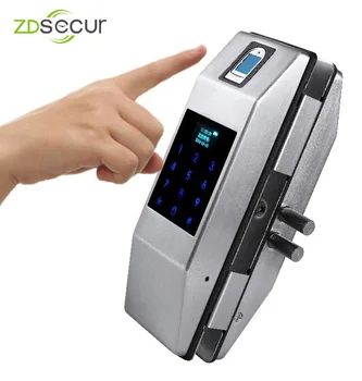 

Easy Installation Biometric Fingerprint Lock for Apartment Office Glass Door ZD110