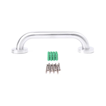 

25cm Bathroom Shower Tub Handrail Stainless Steel Safety Toilet Support Rail Grab Bar Handle