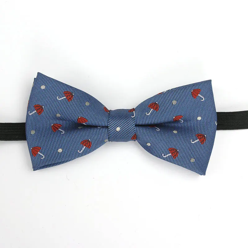 Plaid Children Bowtie Polester Bowties Baby Kid Kids Classical Pet Striped Butterfly Bow tie Elk Bike Umbrella Dog Car bow tie