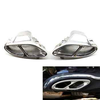 

Rear Cylinder Exhaust Muffler Trim Tips For Mercedes Benz E Class W212 W213 E Class GLE GLS C W205