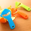 Multi-functional Plastic Orange Peel Candy Color Orange Lemon Peeler Kitchen Small Tool Portable Fruit Stripper Orange Device ► Photo 1/6