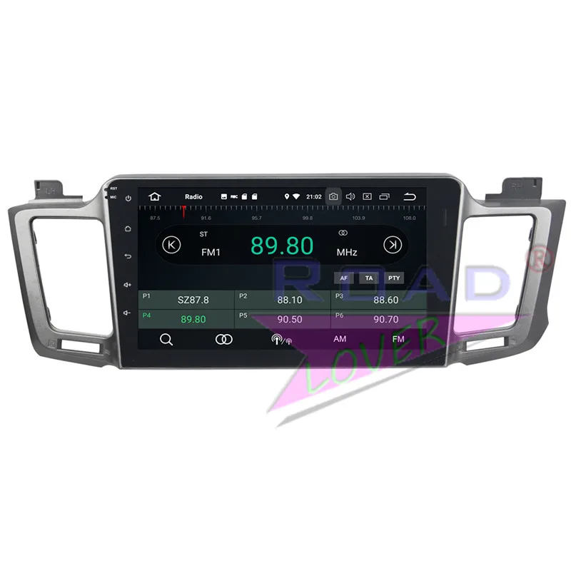 Sale Roadlover Android 9.0 Car Multimedia Radio Player For Toyota RAV4 2012 2013 2014 2015 Stereo GPS Navigation Magnitol 2Din NO DVD 2