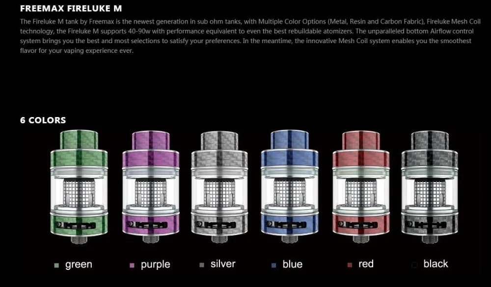 FREEMAX FIRELUKE MESH SUB OHM TANK-1