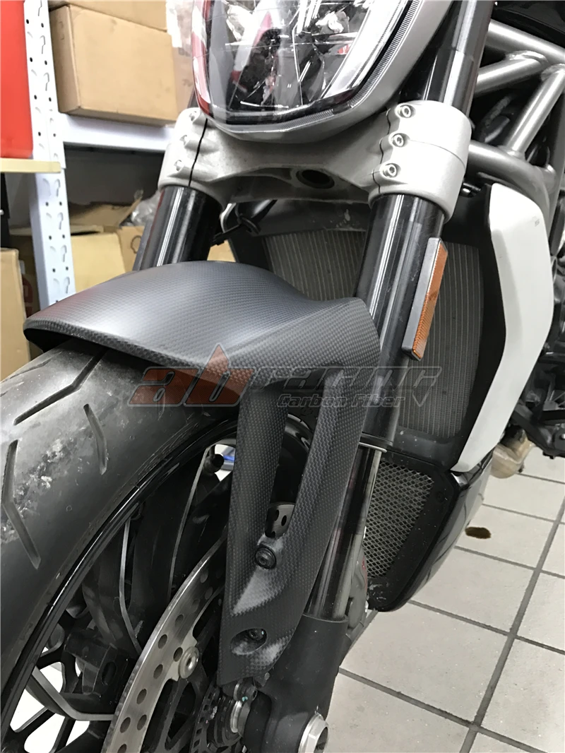 Передний брызговик обтекатель брызговика Hugger для Ducati XDiavel углеродного волокна