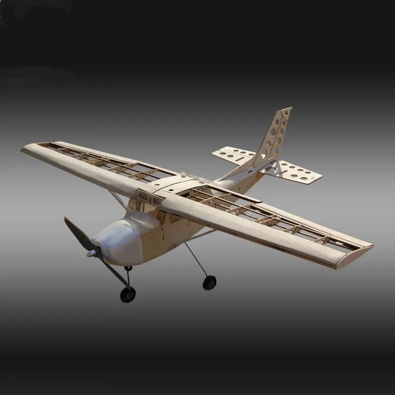 RC самолет лазерная резка самолетик из пробкового дерева набор новый Cessna 172 рамка