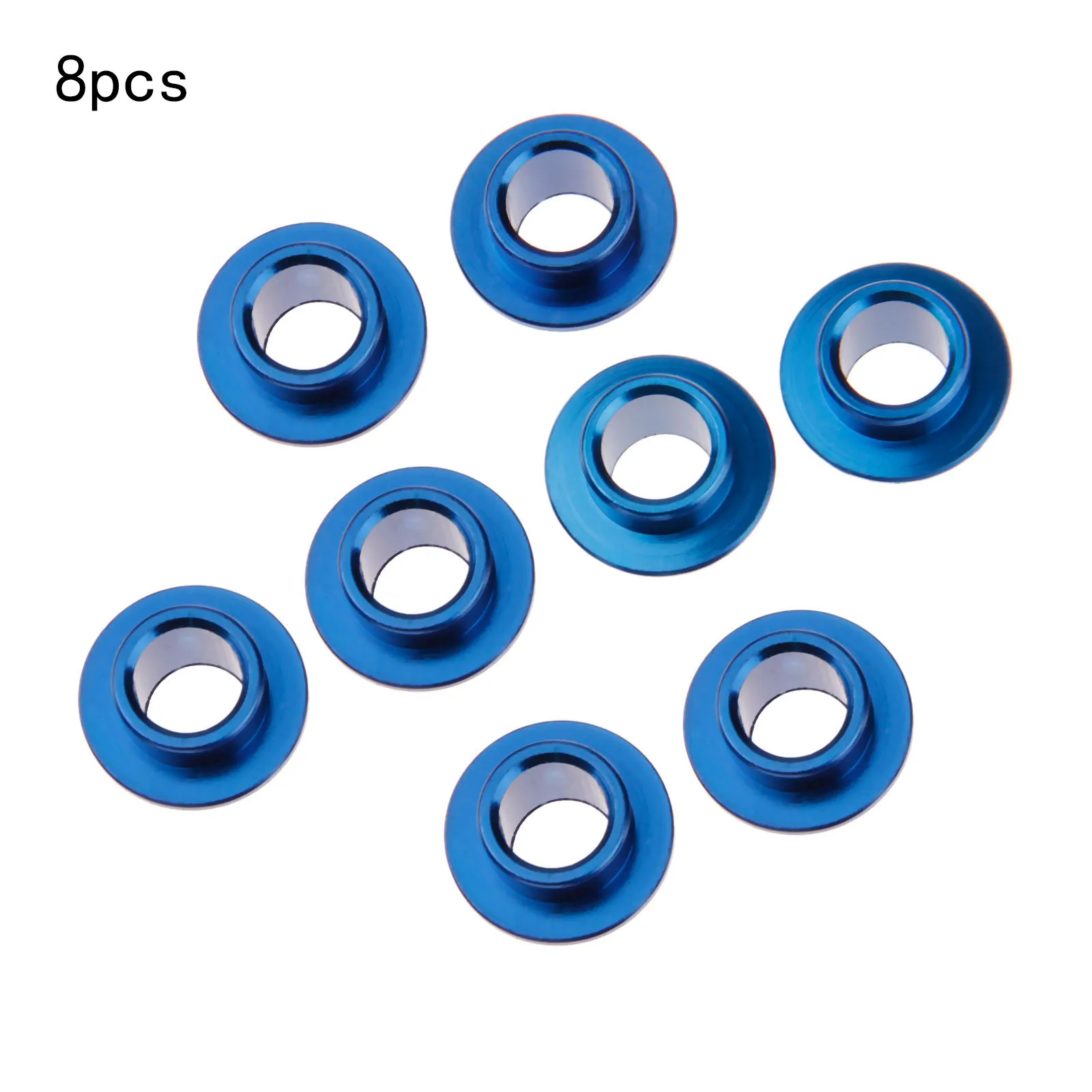 8 шт. втулки из алюминиевого сплава для роликовых коньков 5 цветов|inline skates spacers|skate