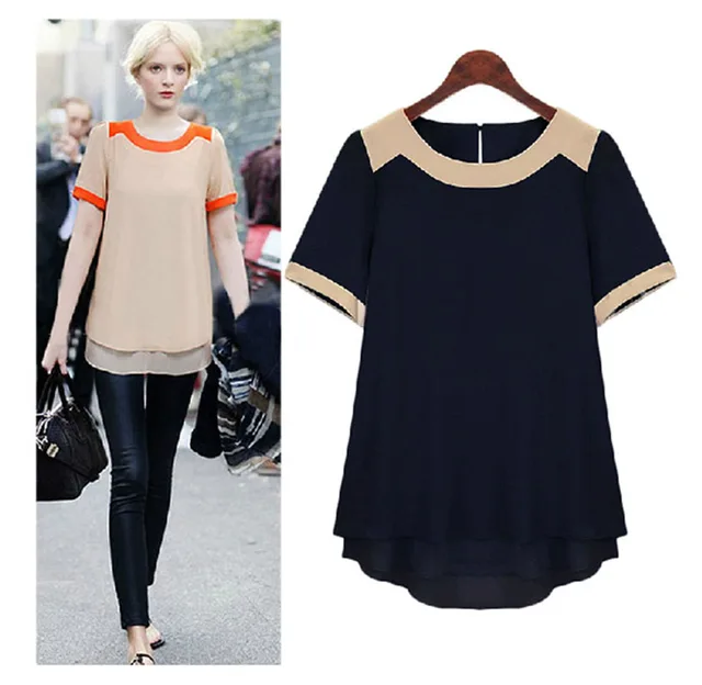 2015 New Fashion Designer Blouse European Lady Celebrity