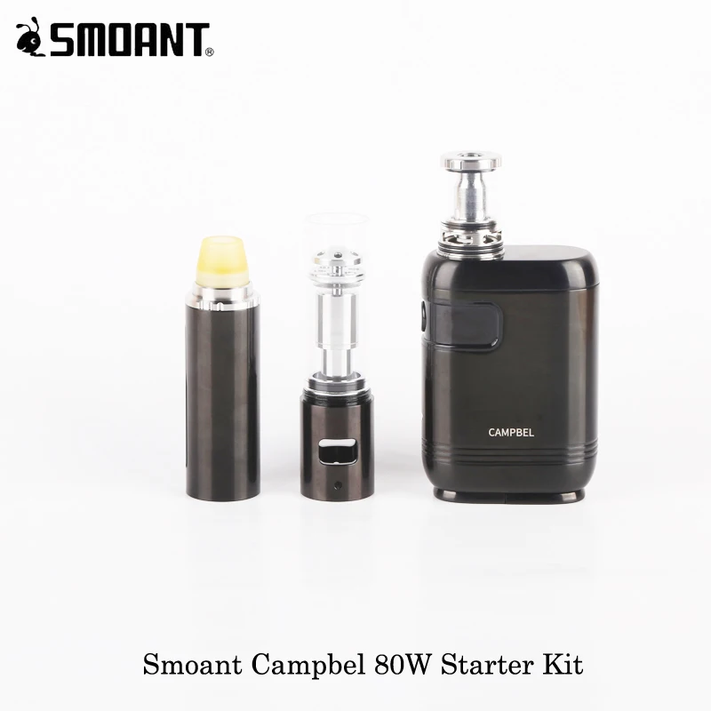 Электронные сигареты 80 Вт Smoant Campbel Box Mod с баком NI80 OCC 2 мл/3 мл Питание от одной