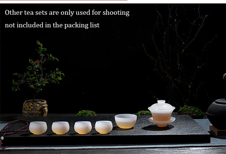 130 мл бутик белый нефрит фарфор китайский забота о здоровье чайный набор кунг-фу Gaiwan керамика супница чайная чашка мастер чайная чашка с крышкой чаша
