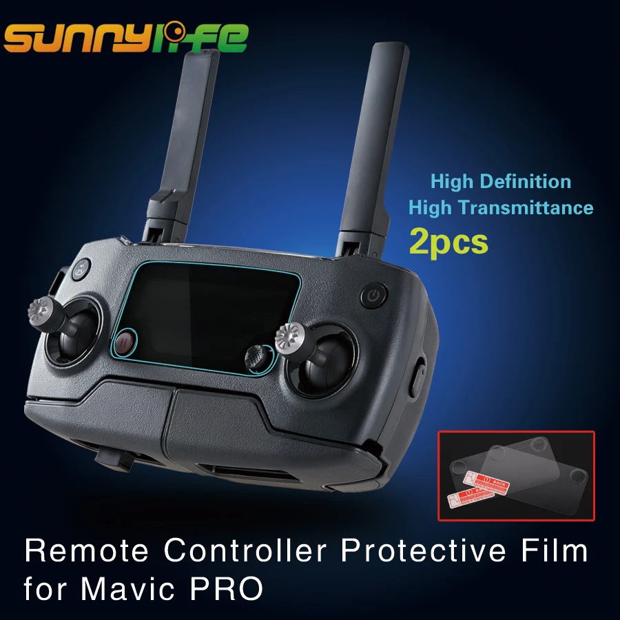 2pcs Screen Protective Film for DJI Mavic 2 Pro Remote Controller-in