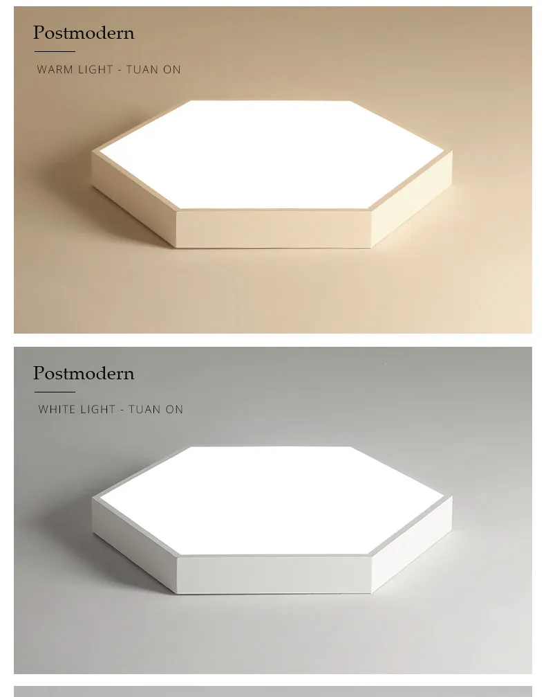 DX Ultra-Thin Hexagon Ceiling Lights (10)