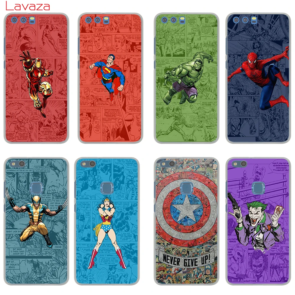 

Lavaza Super hero Hard Cover for Huawei nova Lite 2i 3 3i Y5 Y6 Y7 2017 Y9 Y7 Y6 Prime 2018 Case