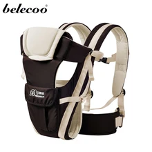 Belecoo 4 Colors Carrier Baby Wrap Sling Front Facing Baby Carrier Breathable Adjustable Baby Backpack For 2-30 Months Baby