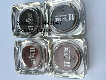 

Freeshipping 5ML 2Pcs Bright Coffee Colors 2Pcs Deep Coffee Colors Permanent Makeup 3D Microblading Tattoo Micropigment Supply