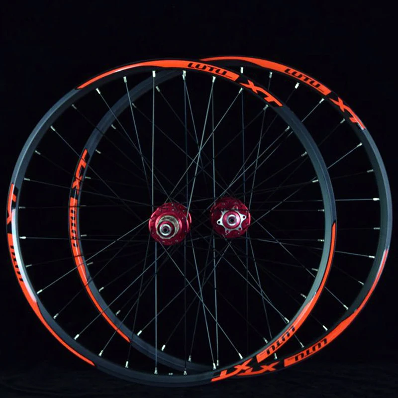 LUTU велосипед wheelset MTB горный передний 2 задний 4 герметичные подшипники дисковые