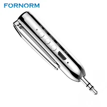 FORNORM беспроводной Bluetooth приемник 3,5 мм разъем аудио Bluetooth Aux адаптер музыкальный приемник автомобильный кабель бесплатно для динамика наушников