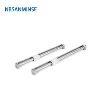 

NBSANMINSE CY3R 20mm Bore Size Pneumatic Magnetically Coupled Rodless SMC Similar Parts Pneumatic Parts Compress Air Cylinder