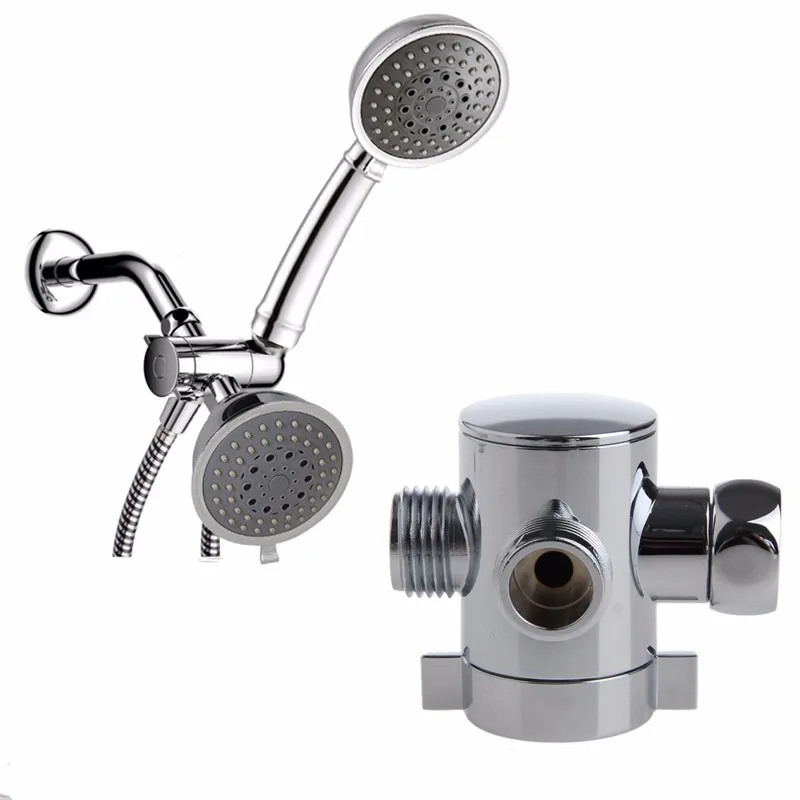

Three Way T-adapter Valve For Toilet Bidet Shower Head Diverter Valve 1/2 Inch