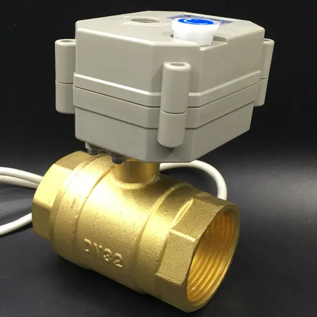 Buy 2 Way Brass DN32 Electric Normally Open/Close