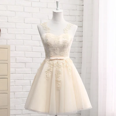 Modabelle кружевное пыльное розовое платье подружки невесты для свадьбы дешево D'honneur длинное строгое платье Вечерние Vestidos Adulto - Цвет: Short Length