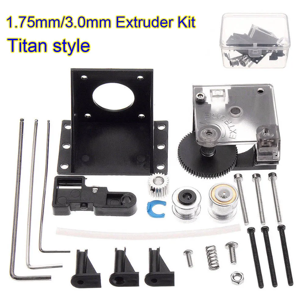 

1 Set Titan Extruder+Stepper Motor+Volcano Hotend Spare for 1.75 3D Printer Part XXM8