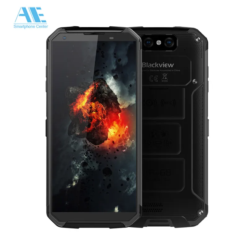 BLACKVIEW BV9500 беспроводной зарядки NFC IP68 водонепроницаемый 10000 mAh смартфон 5 7 &quot18:9 FHD 4G