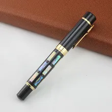 JinHao 650 или 8802 перьевая ручка с Роскошная оболочка резьба или перо для каллиграфии чернильная ручка для письма канцелярский школьный офисный принадлежности