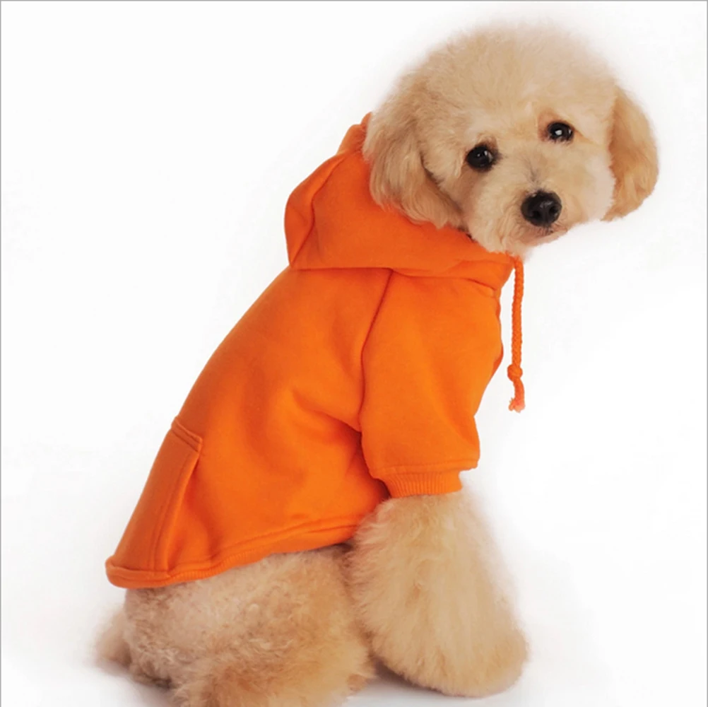 New 2018 Hoodie Costume Warm Dog Clothes Pet Jacket Coat Puppy Cat Winter Hoodies Apparel | Дом и сад