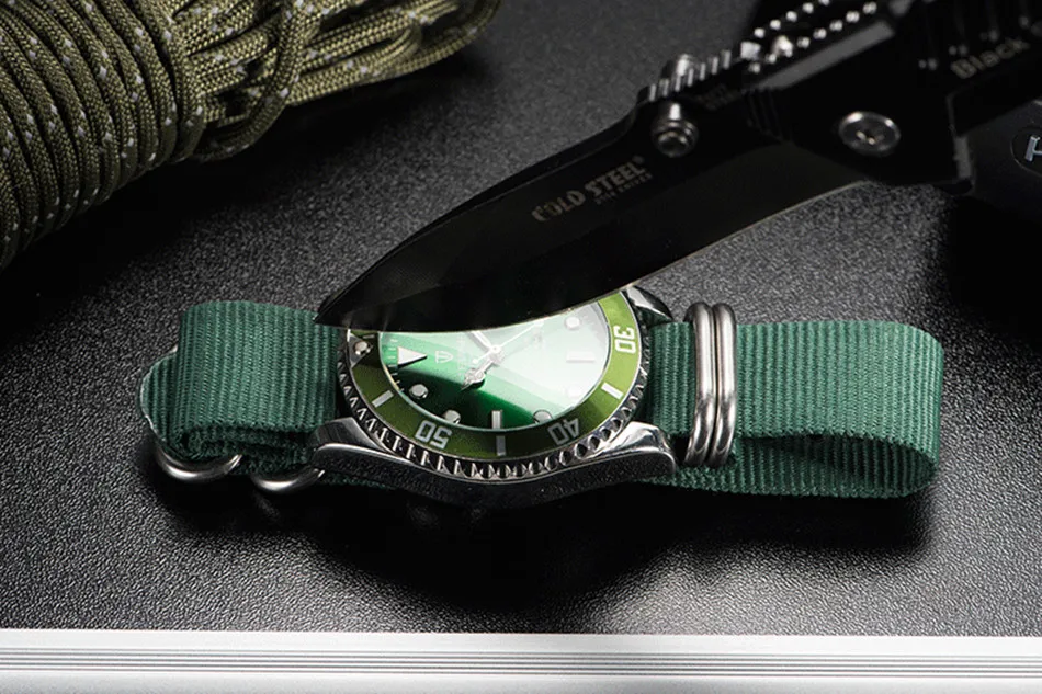 TEVISE Green Watch Men Automatic Mechanical Anti-Scratch Rotatable Outer Ring Waterproof Luminous Mens Watches Top Brand Luxury most accurate mechanical watch